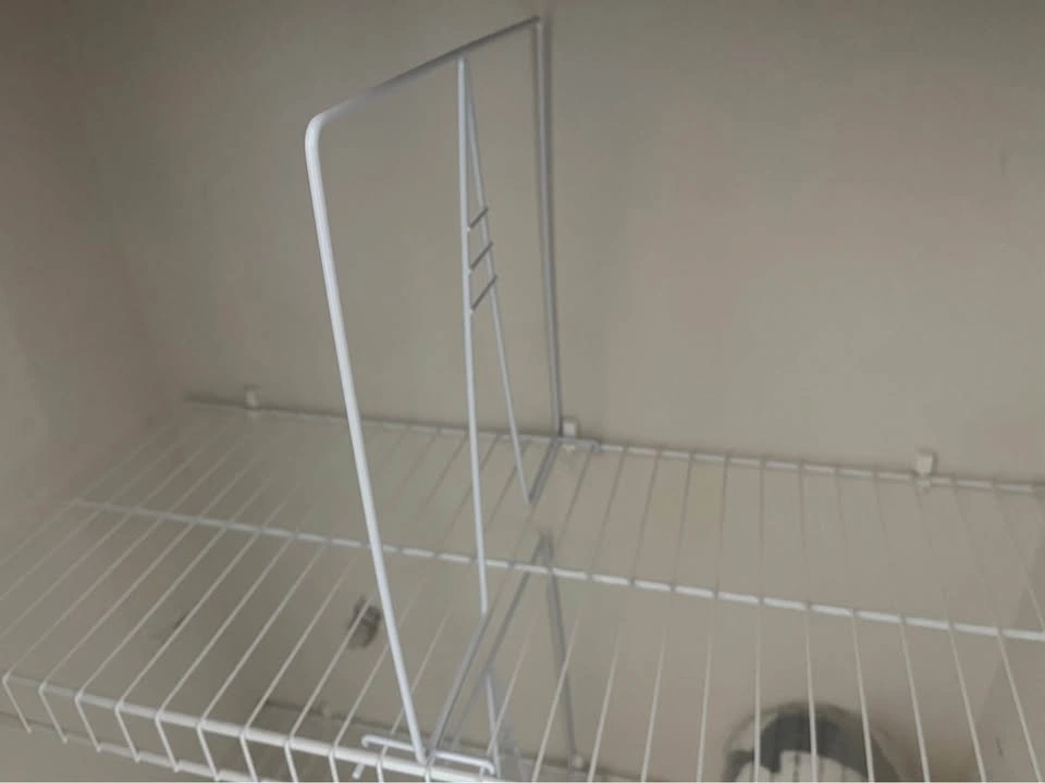 Set of 6 closet dividers for wire shelves - photo 2