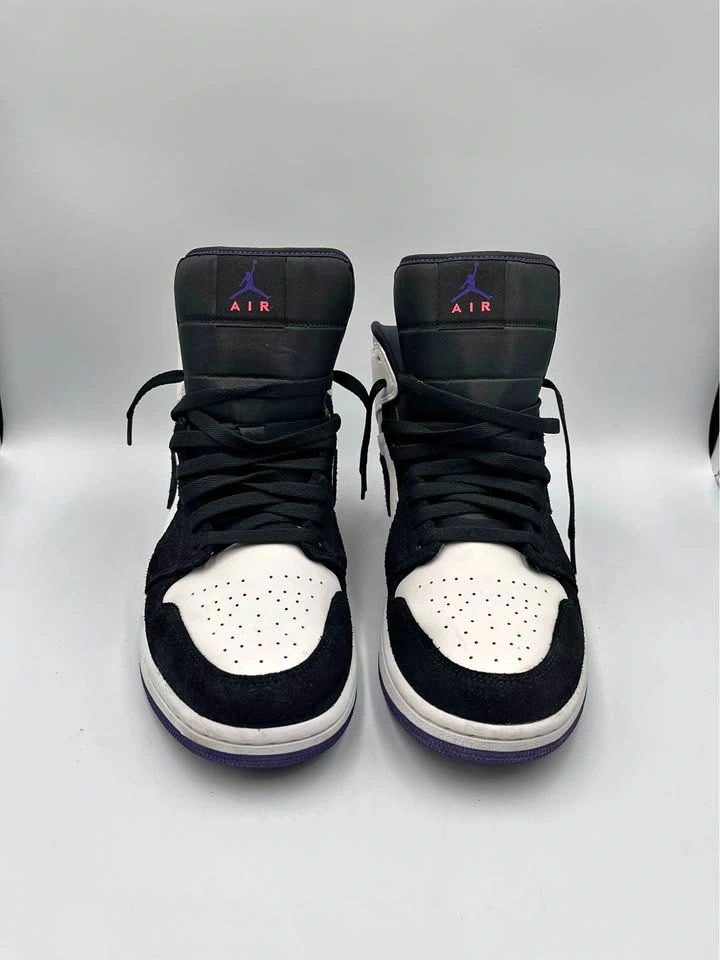 Jordan 1 Mid 'Varsity Purple - photo 2