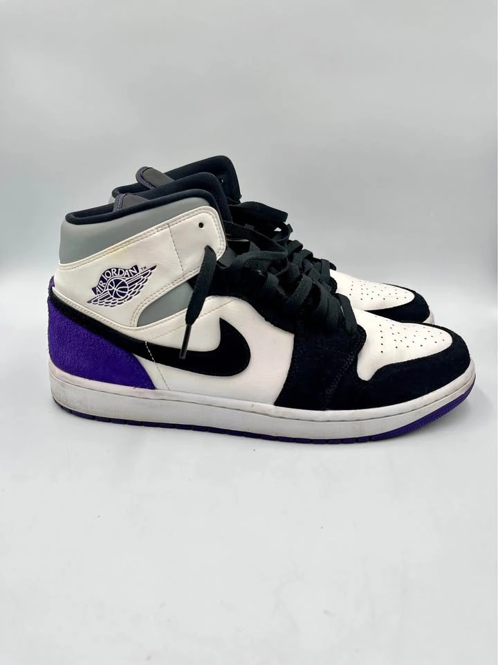 Jordan 1 Mid 'Varsity Purple