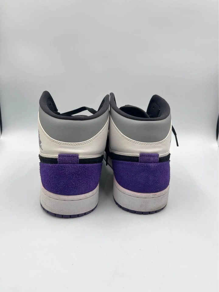 Jordan 1 Mid 'Varsity Purple - photo 4