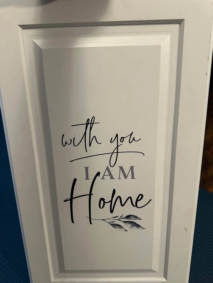 "With You I Am Home" Wall Art - photo 3