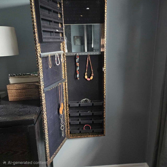 Mirrored Jewelry Armoire - photo 3