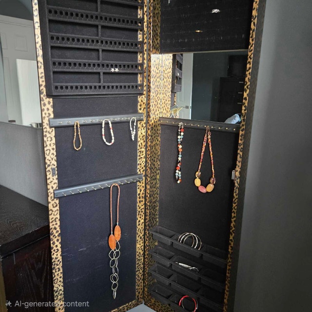 Mirrored Jewelry Armoire - photo 4
