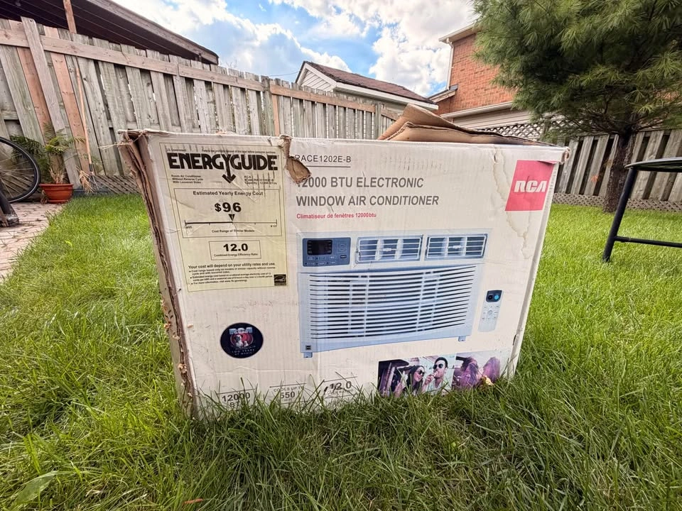 RCA RACE1202E-B 12000 BTU Window Air Conditioner