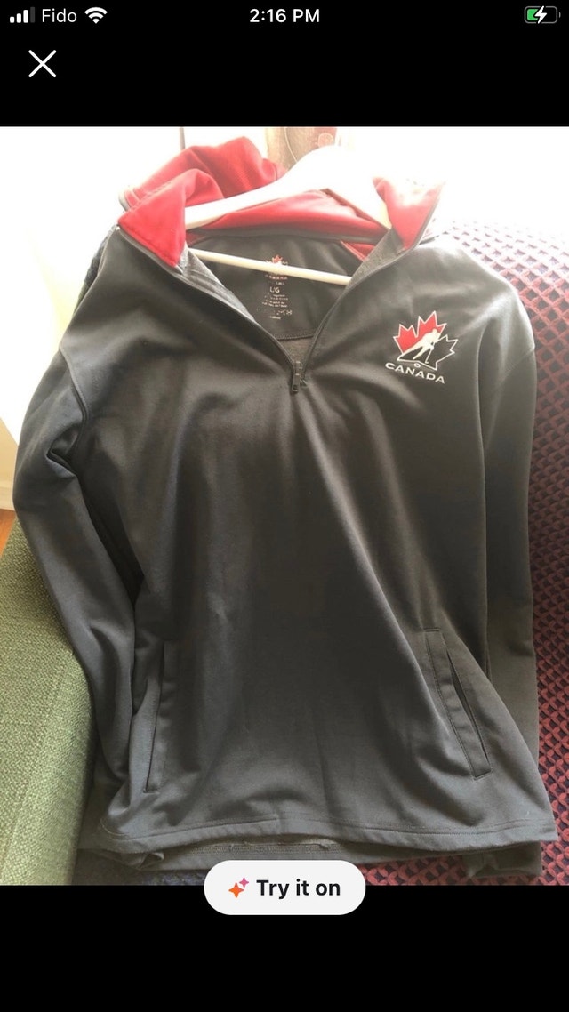 Canada Hockey Quarter-Zip Pullover