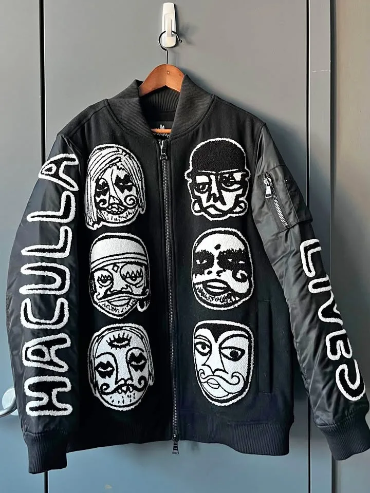 Haculla Wool Embroidered Bomber Jacket thumbnail