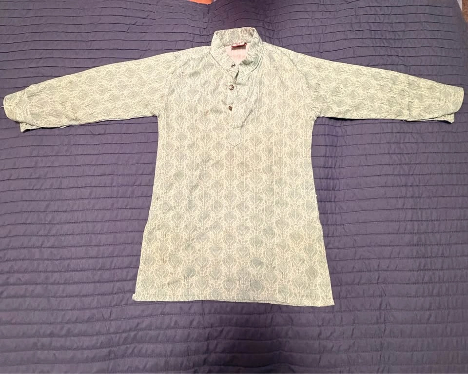 Boys Kurta Pajama Set 4/5 year size - photo 3