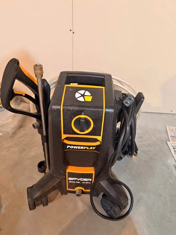 Powerplay Spyder 2000 PSI 1.2 GPM Electric Pressure Washer