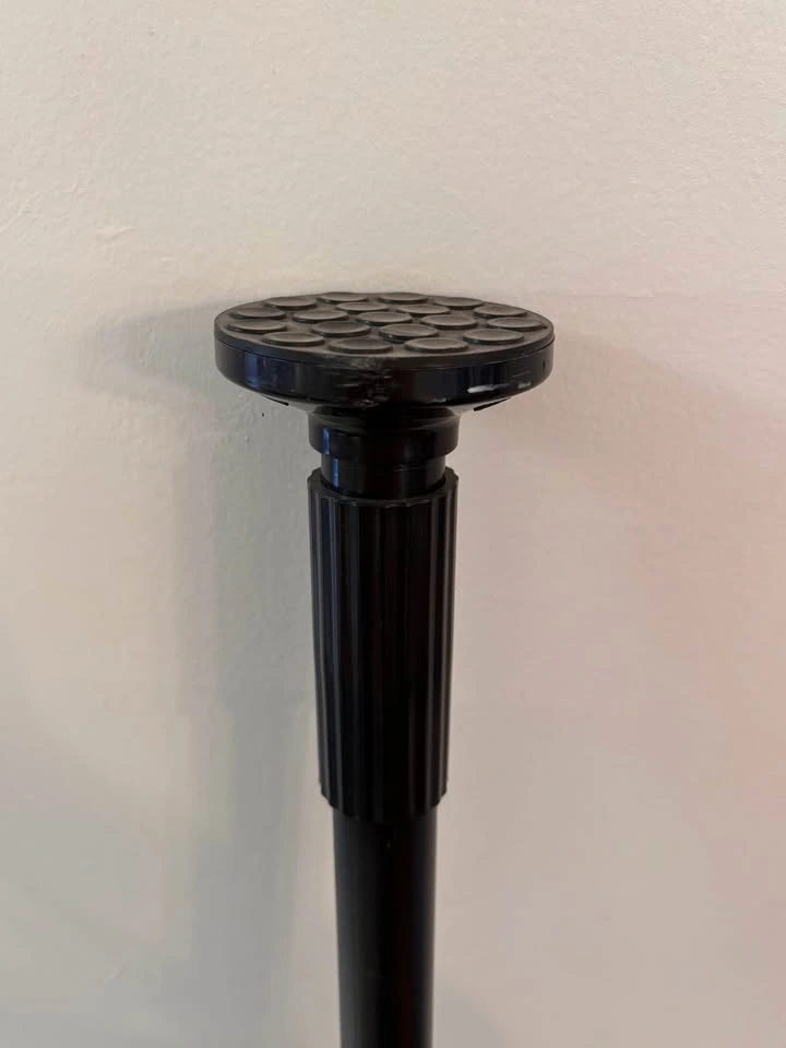Tension curtain or shower curtain rod 51 - 126” - photo 2