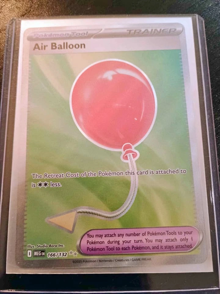 Air balloon full art mega evolution Pokemon card