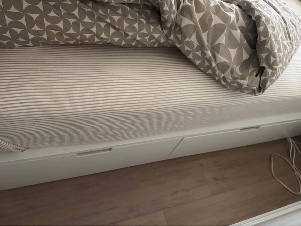 IKEA NORDLI Queen Bed Frame with Storage - photo 2