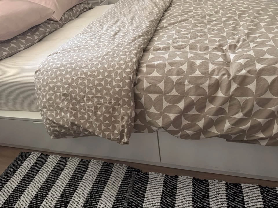 IKEA NORDLI Queen Bed Frame with Storage - photo 3