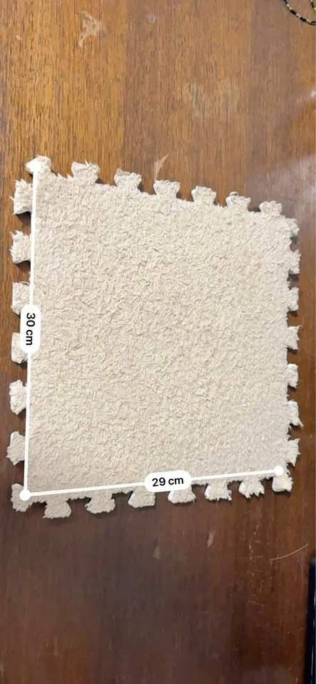 Interlocking Soft Carpet (Around 50pcs with Edge) [30x30cm] thumbnail
