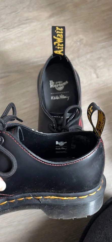 Keith Haring 1461 Dr. Martens Shoes - size 6M - photo 3