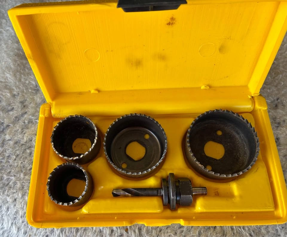 Vintage Heavy Duty Hole Saw Kit - Made in USA - photo 2