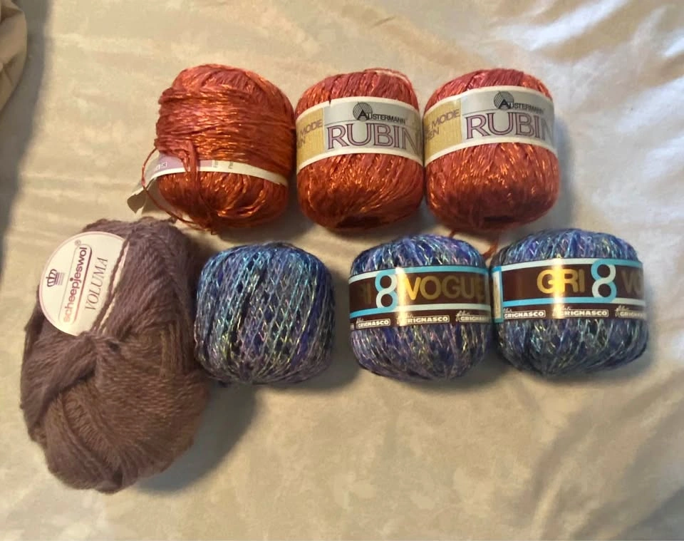 Italian & German Yarn Lot: Grignasco, Austermann & Scheepjeswol