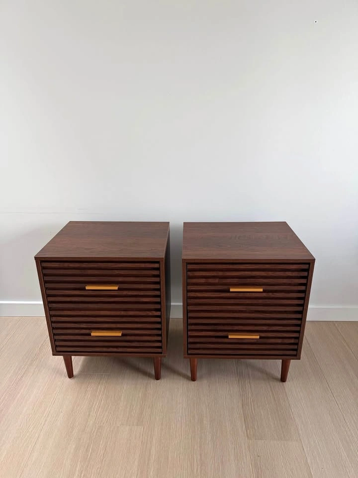 Pair of wooden like night stands