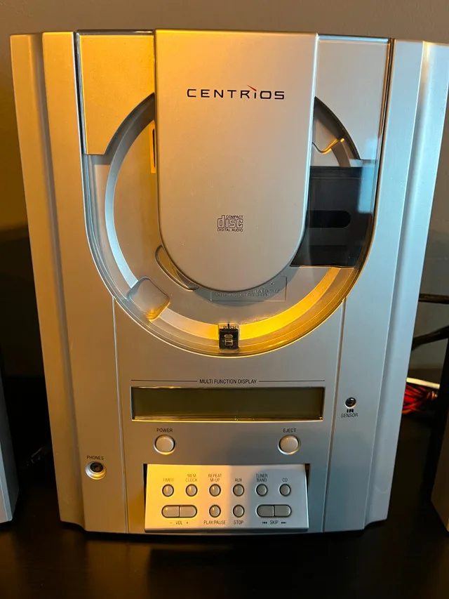 Compact Home Audio System with Vertical-Load CD Player image indicator(3)