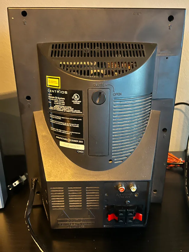 Compact Home Audio System with Vertical-Load CD Player image indicator(7)