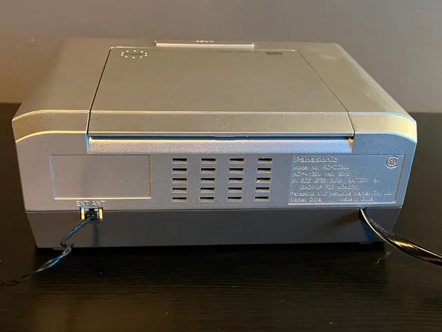 Panasonic RC-CD300 CD Player/ Clock Radio for Sale image indicator(4)