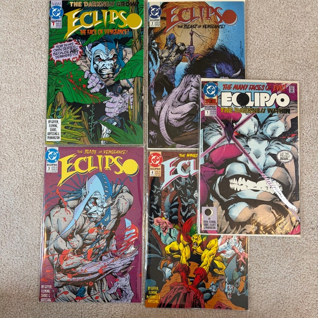 DC Eclipso Comic Bundle