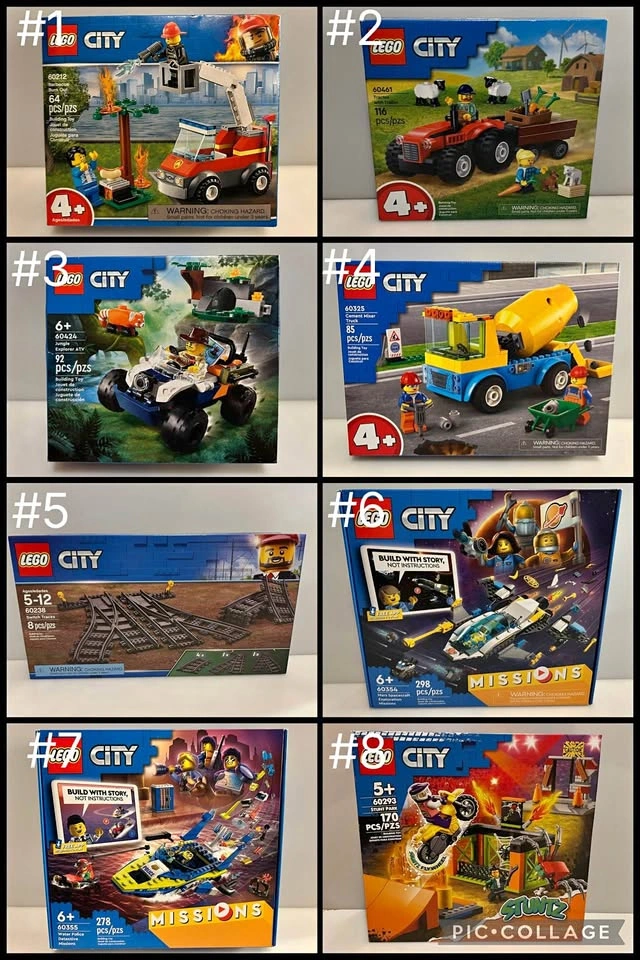 New Lego City Sets NIB - Prices in description