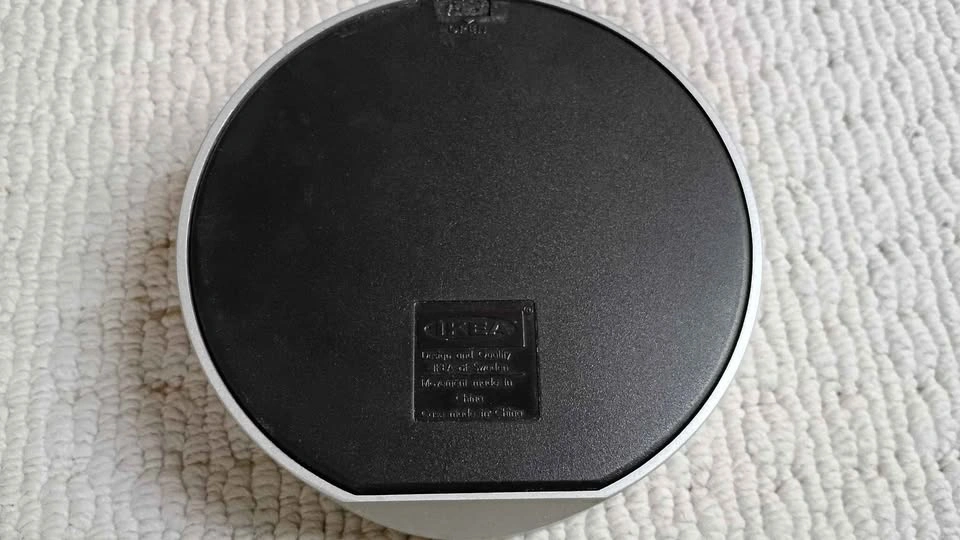 IKEA Silver Desk Clock - photo 3