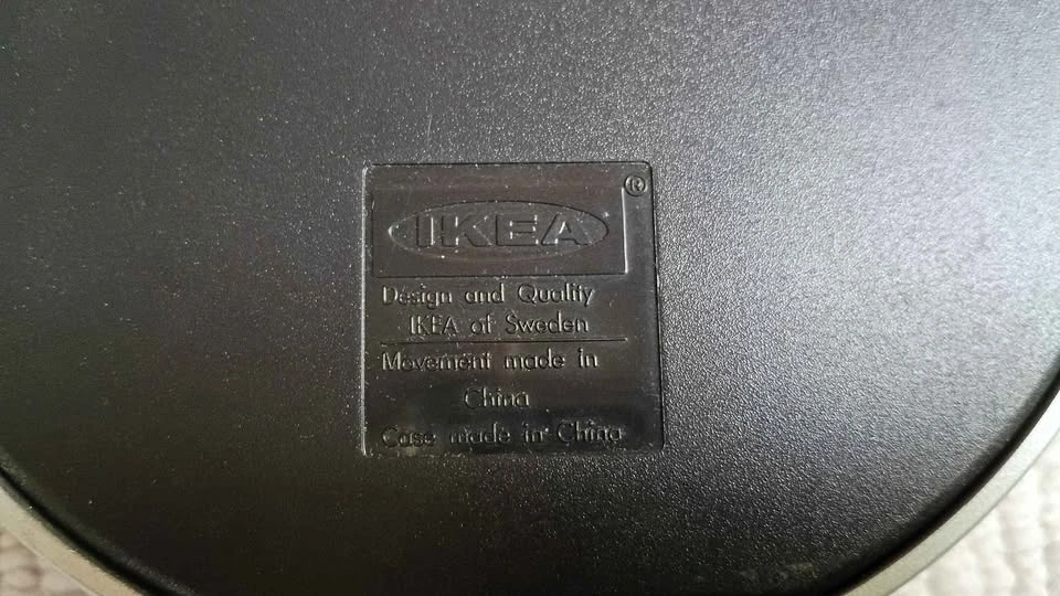 IKEA Silver Desk Clock - photo 4