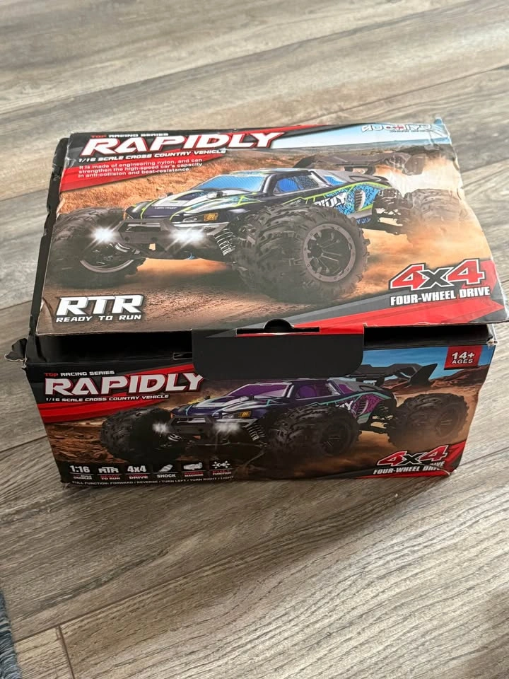 RAPIDLY 1/16 Scale 4x4 RC Truck - photo 4