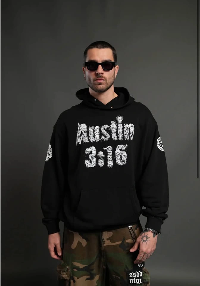 Darc Sport Stone Cold Collab Hoodie Black Size Large NWT - photo 3