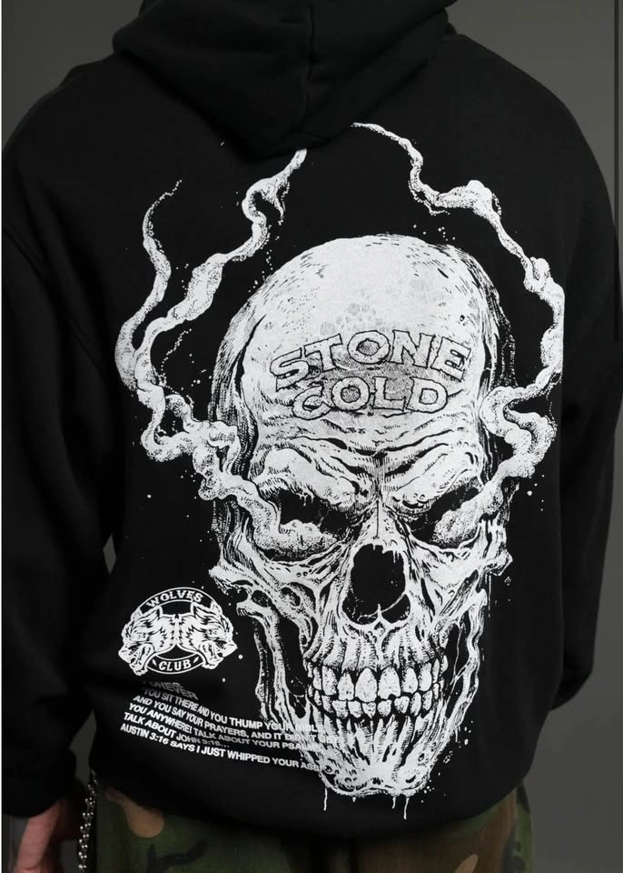 Darc Sport Stone Cold Collab Hoodie Black Size Large NWT - photo 5