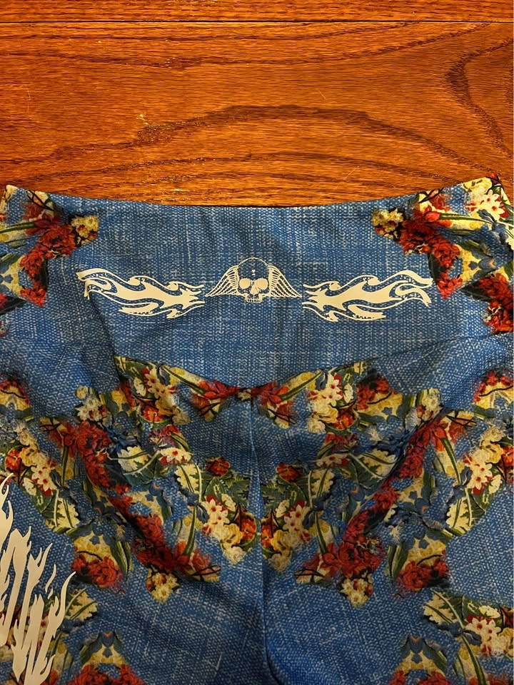 Civil Regime Floral Bike shorts size Large NEW WITH TAGS - photo 4