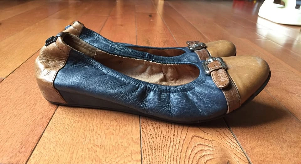 Rudsak leather buckle vintage ballet flats - photo 2