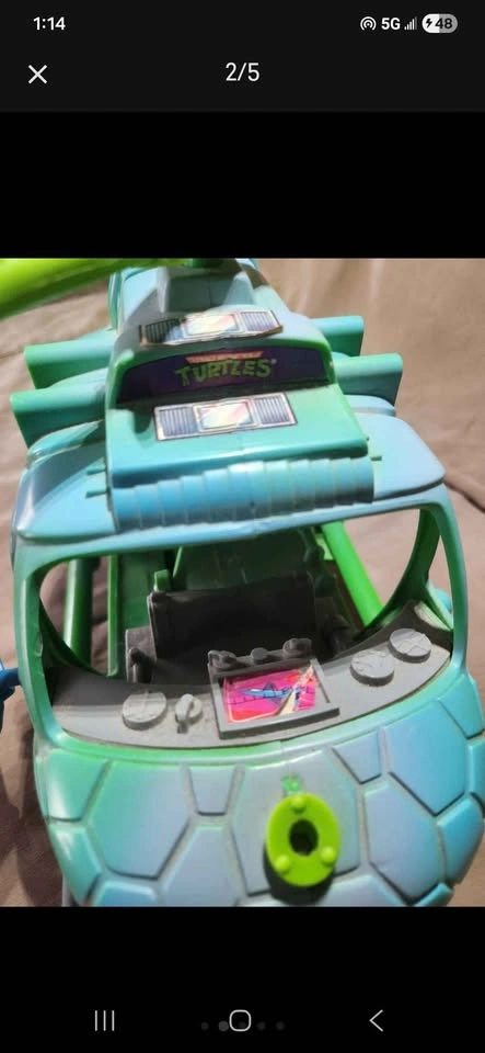 1990 Playmates Turtle Copter - photo 2