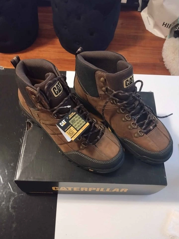 Size 11 Caterpillar Threshold WP steel toe work boots - photo 4