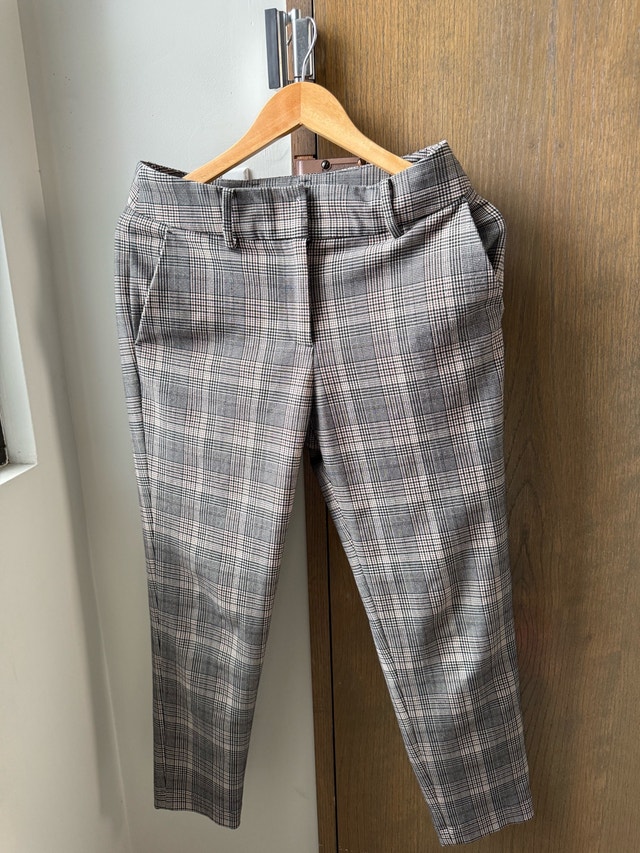 Grey plaid pants - photo 2