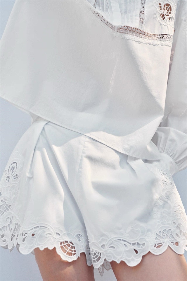 Zara Lace Shorts