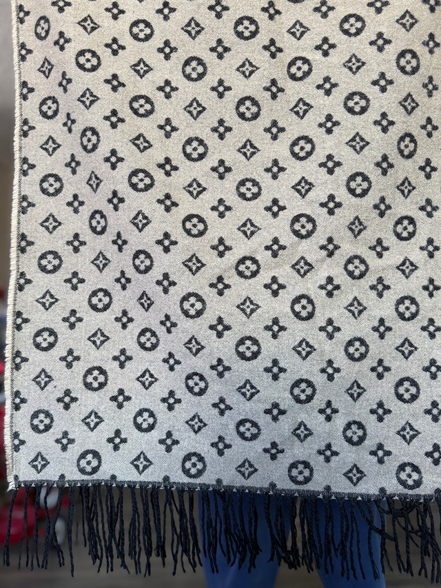 Monogram Woolen Scarf - photo 4