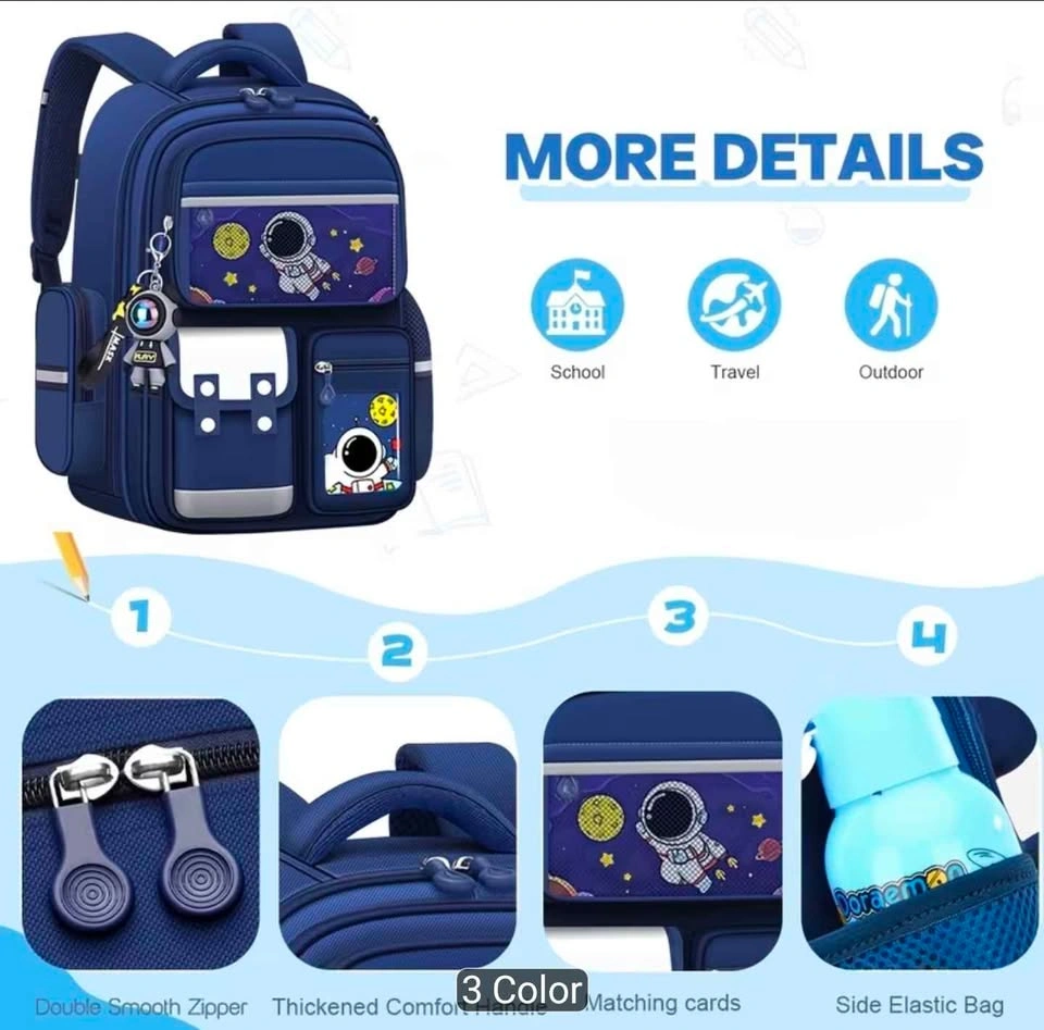 New Space-Themed Backpack, Lightweight & Durable School Bag - photo 2
