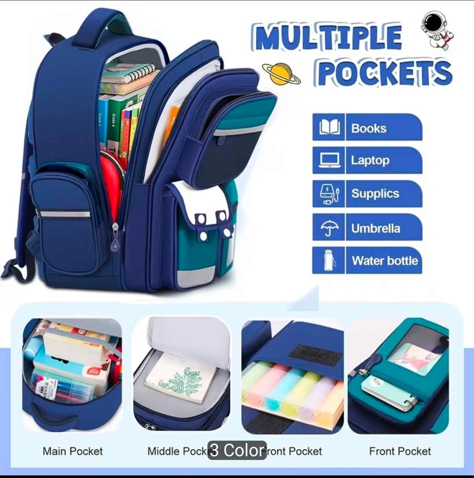 New Space-Themed Backpack, Lightweight & Durable School Bag - photo 4