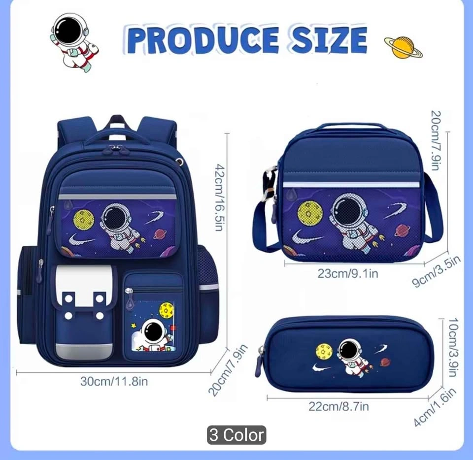 New Space-Themed Backpack, Lightweight & Durable School Bag - photo 5