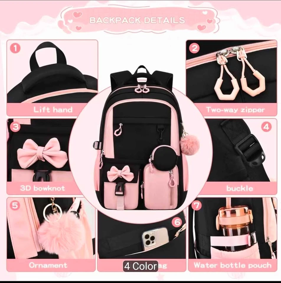 Large Capacity School Laptop Backpack with Tablet Compartment - photo 2