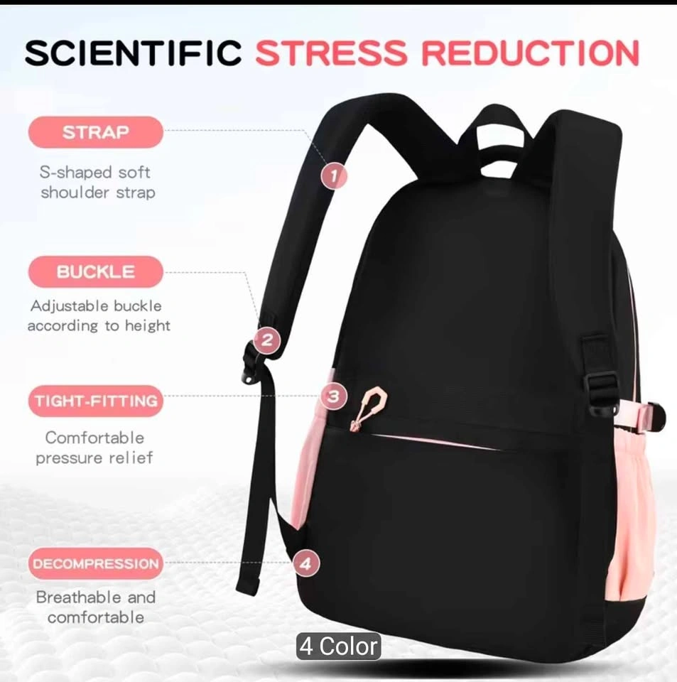 Large Capacity School Laptop Backpack with Tablet Compartment - photo 3