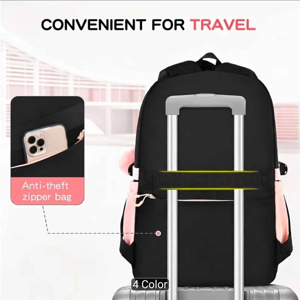 Large Capacity School Laptop Backpack with Tablet Compartment - photo 4