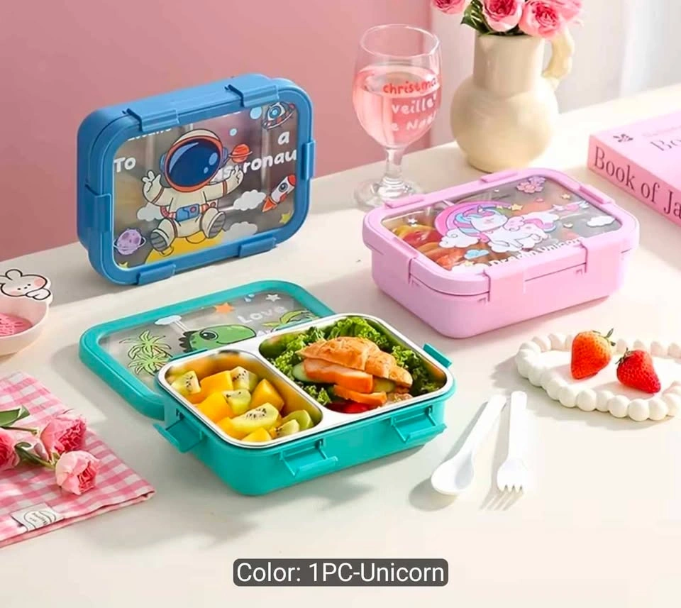 Kids Insulated Stainless Steel Lunch Box - Back to School - photo 2
