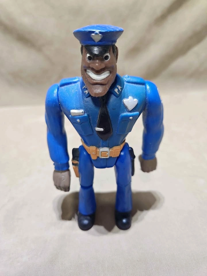 Vintage 1988 Kenner Police Academy "Moses Hightower" Figure