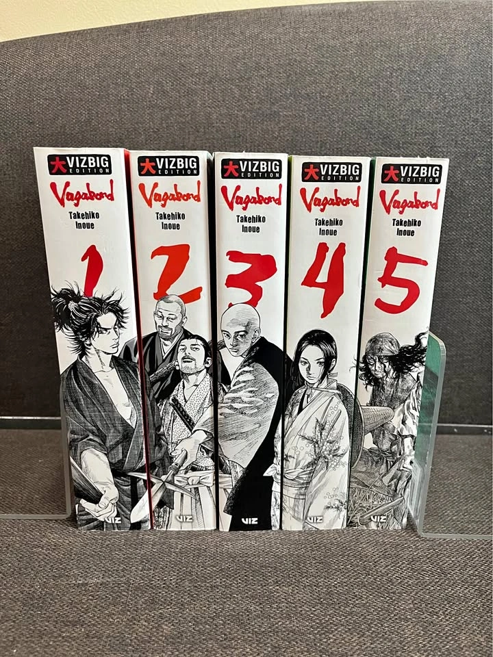 Vagabond 1-5 Manga Lot