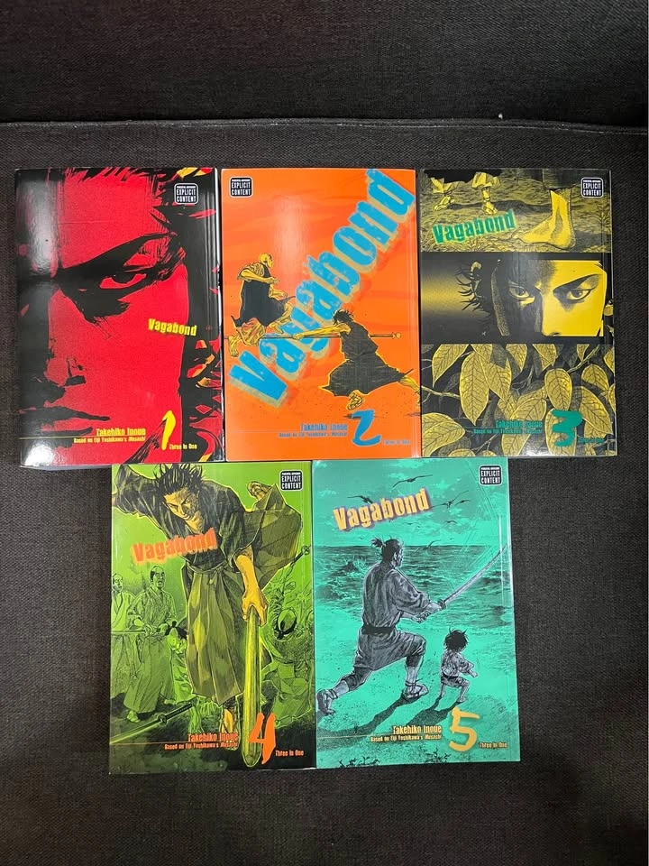 Vagabond 1-5 Manga Lot - photo 4