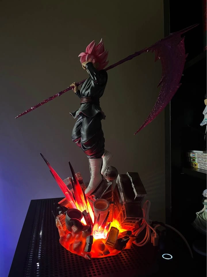 Rose Goku Black Dragon Ball Z Anime Figure - photo 3