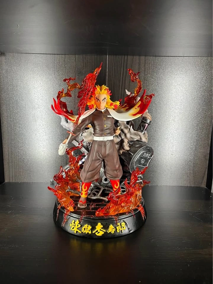 Rengoku Demon Slayer Anime Resin Statue / Figure | Temple Studio - photo 2